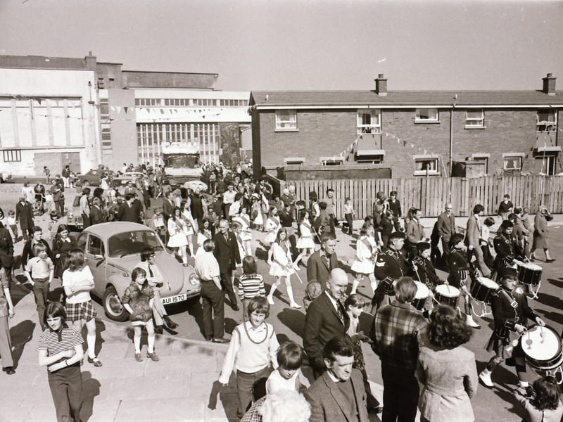 The opening of the Bogside Community Festival.