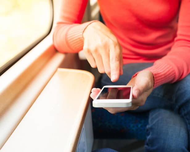 Person on a mobile phone. Photo: Adobe