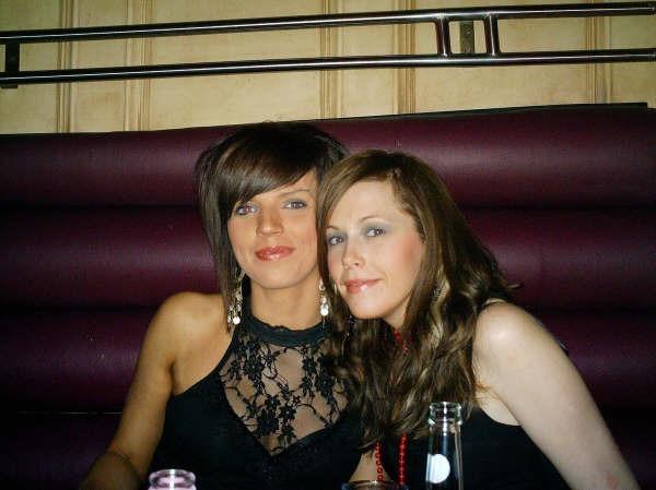 Enjoying a night out at Earth nightclub back in January 2006.