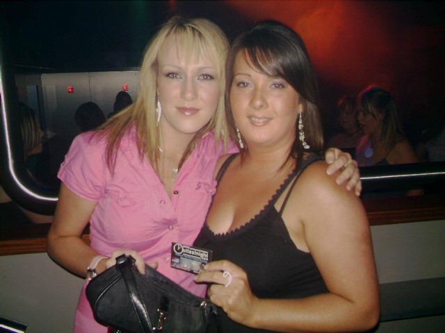 Revellers enjoying a night out in Sugar nightclub in late October, 2005.