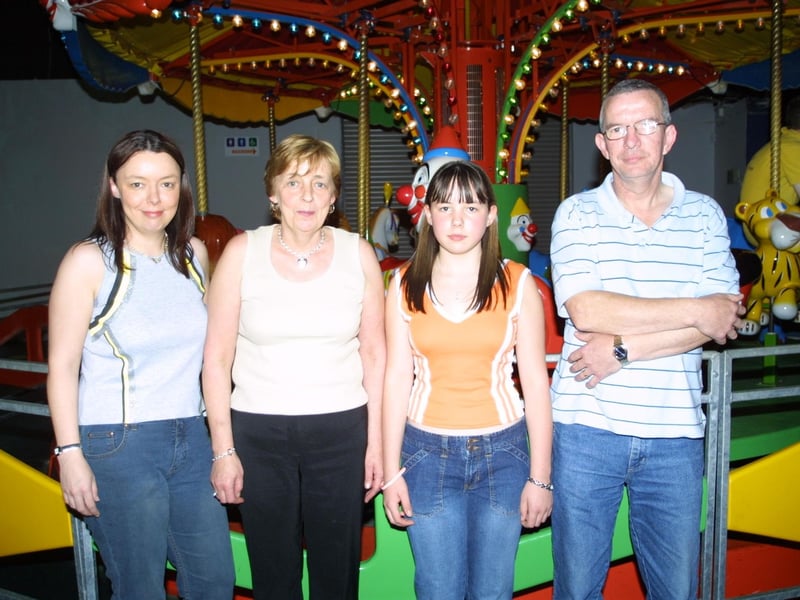Derry people partying in September 2003