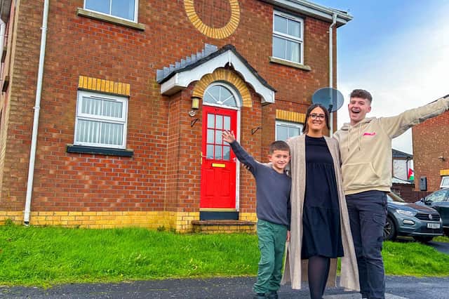 Adam B pays Derry family's rent for a year to help them get on the property ladder