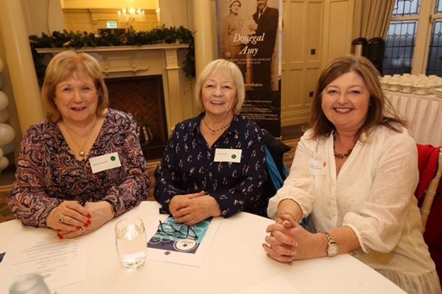 Rosemary Arbuthnot (Multiple Systems Atrophy Advocate), Frances Murphy (NIRDP Board), Pauline Kelly (Foyle & NW Forum NIRDP)