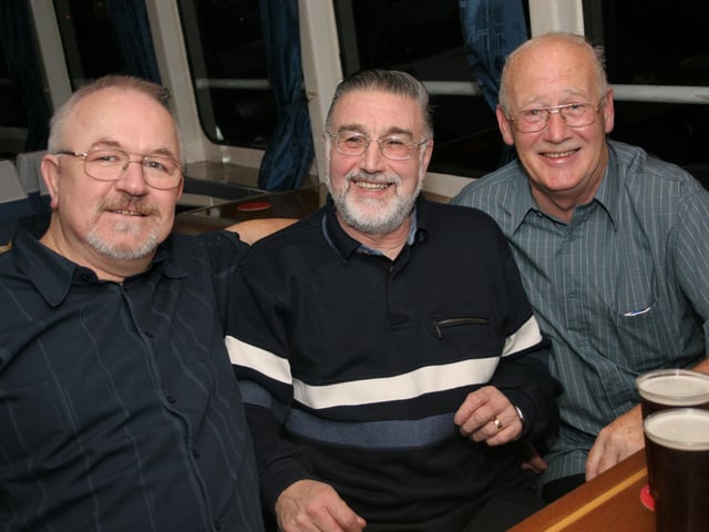 Passengers enjoying a sail down the River Foyle on an Alzheimer's charity night aboard the Toucan One