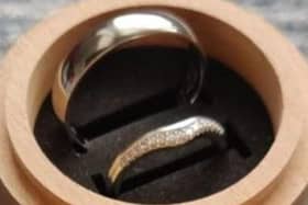 A male wedding ring was lost in Derry at the weekend.