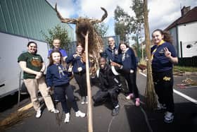 Over the last few weeks, young people from sports clubs, youth groups and community organisations have been taking part in workshops where they have been creating props and artworks for the event including a willow bull structure created by young people and the artist Brendan Farren which will form a centrepiece for the finale.