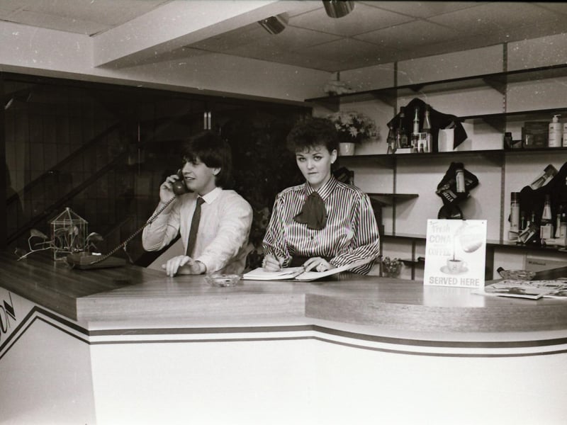 Hair Affair in 1985.