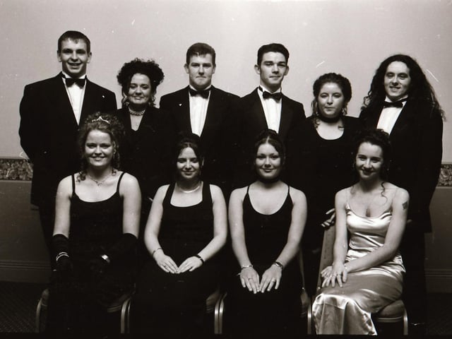 Pictured are students and guests at the 1996 St Cecilia's and St Joseph's School Formal in Derry.