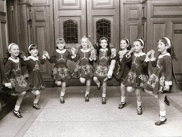 Pictured are competitors in the Derry Feis back in April 1985.