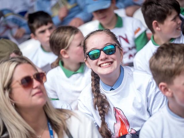 The annual Fan the Flame mass was celebrated recently in Celtic Park for pupils who recently made their confirmation.