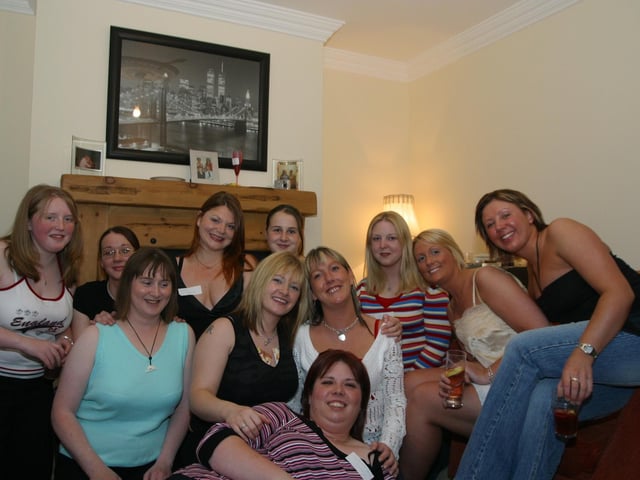 Parties and celebrations in July 2004: Toni Toland.