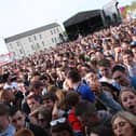 The capacity crowd at the Ebrington Square during One Big Weekend back in 2013.  (2805JB160)