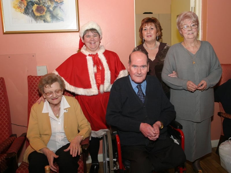 Christmas parties in Derry in December 2003.