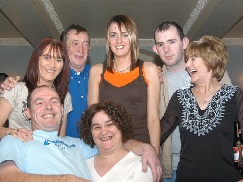 Samantha McColgan's 21st birthday party held upstairs at the Rocking Chair.