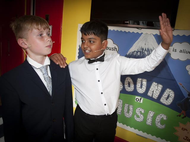 Max, the wily uncle convinces the Captain to allow the children to compete in the festival - Hollybush PS’s ‘The Sound of Music.’