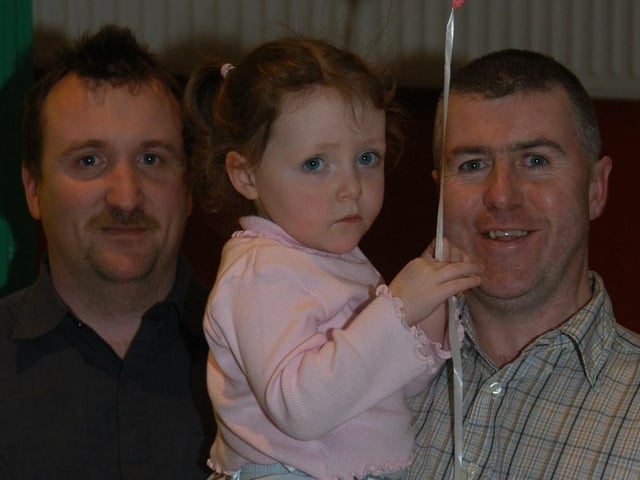 Parties and celebrations in February 2005: Aoife McCarron.