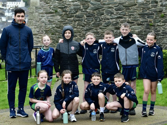 Nailor's Row came alive as children from four local primary schools took part in the second annual Anthony Hegarty 1km Dash.