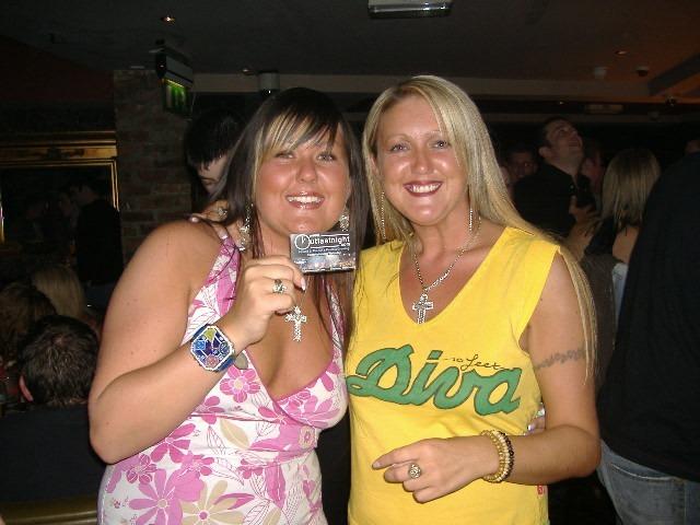 A night out in Derry bars in October 2005