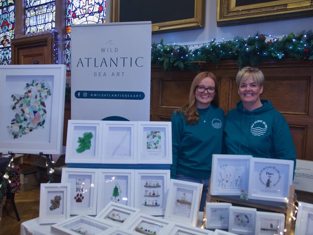 Kerry and Michelle of Wild Atlantic Sea Art.