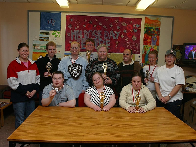 Prizewinners back in 2003.