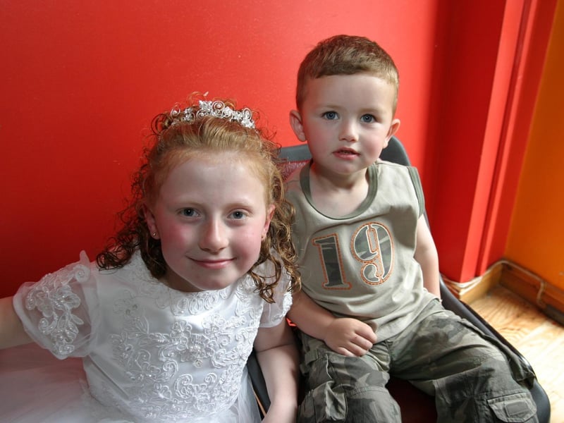 Orla and Michael Cunningham out with family for a nice meal.