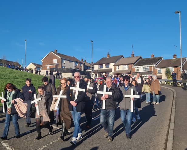 The 53rd Bloody Sunday March marks the anniversary of the murder of 13 unarmed Derry citizens by the British Army during an anti-internment civil rights march in the city on January 30, 1972.