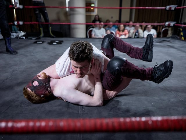 Action from Saturday's Foyle Rumble at the City Hotel. Photographs by Stephen Latimer.