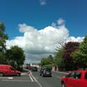 The busy Buncrana Road.