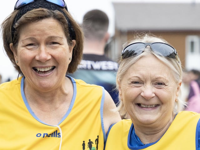 All smiles at the Half Marathon. (Photo: North West Newspix)