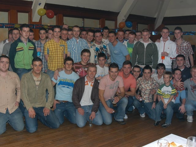 Kevin's 21st birthday party.
