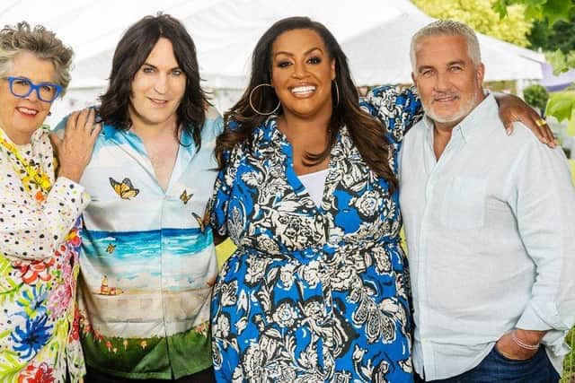 Alison Hammond joins Noel Fielding, Paul Hollywood and Prue Leith