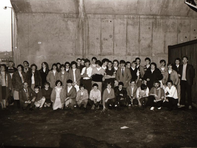 Creggan Youth Group leaving for visit to Knock.