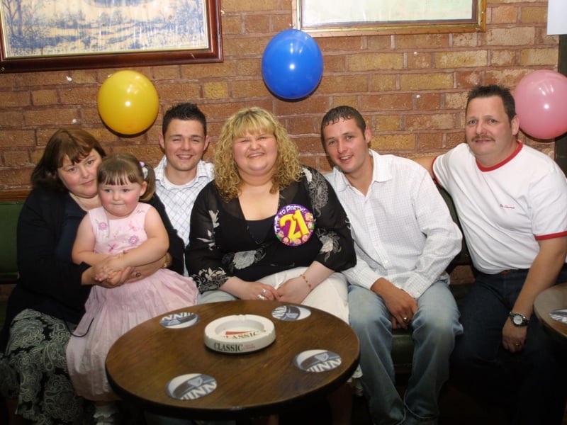 Pictures of Derry people partying in June and July 2003