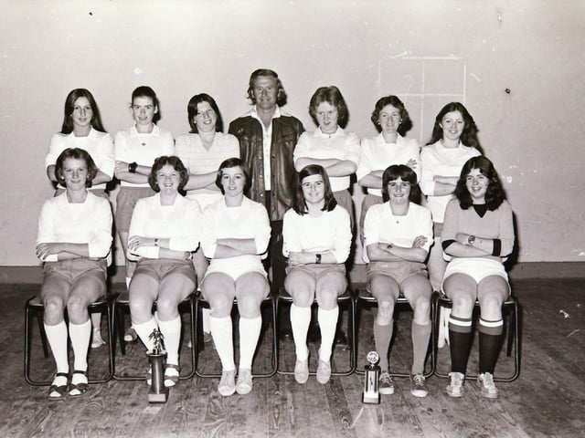 Burt Ladies Football team.