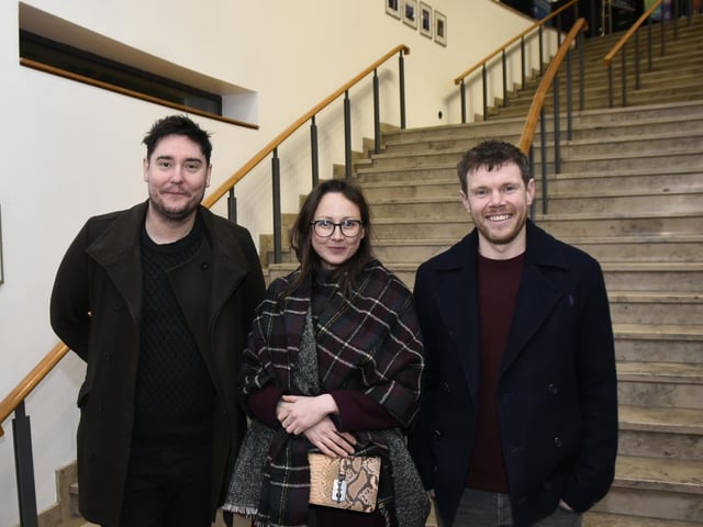 Ciaran Mac Lochlainn, Barbara Horavkova and Eoin Carroll.