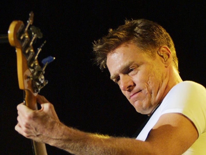 Vancouver rocker Bryan Adams.(2808JB23) pic. Joe Boland