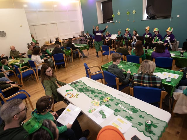 The DEEDS/OLT St. Patrick's Day Concert gets into full swing at the Old Library Trust on Monday morning.
