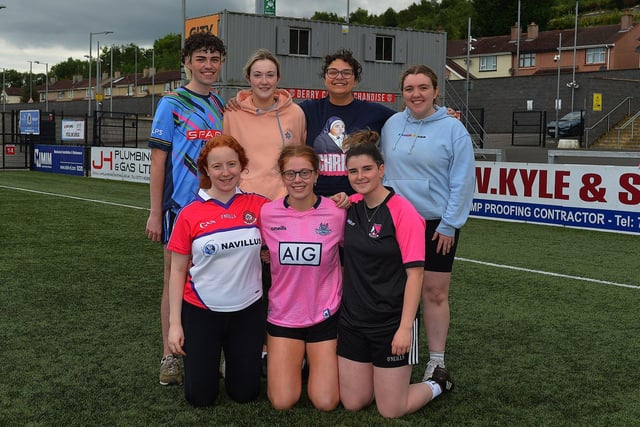Team Conrad played in the annual Football v Homophobia tournament in the Ryan McBride Brandywell Stadium. Photo: George Sweeney. DER2333GS – 77 