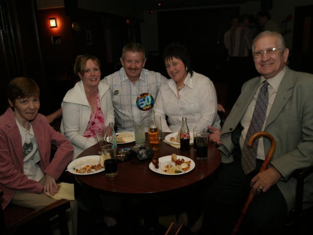 Parties and celebrations in Derry in May 2004.