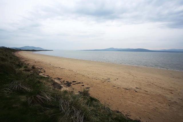 The White Strand at Ludden is located just south of Buncrana. Aptly named, it's a lovely stretch of coastline sheltered by dunes and safe for dipping. A good option for families.