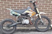 A scrambler seized in Derry on Easter Sunday.