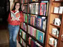 Jenni Doherty in Little Acorns Bookstore