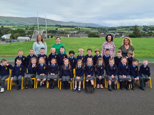 Pupuils from St. Aengus' National School.