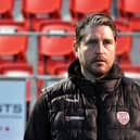 Ruaidhrí Higgins, Derry City manager. Photograph: George Sweeney