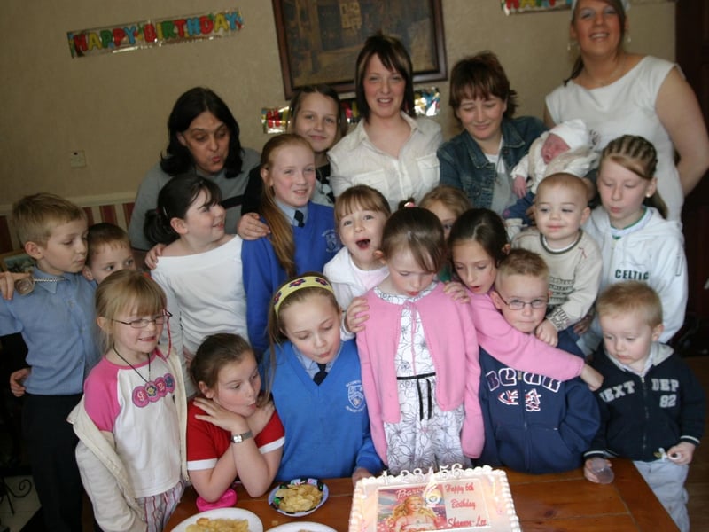Party pictures from 2004. Shannon Leigh Bradley