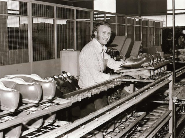 Pictured are staff at the BSC Shoe Factory in Derry back in 1974.