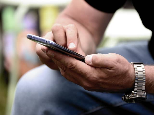 A man who twice failed to provide a PIN code for his mobile phone after being stopped at Belfast International Airport has been given a suspended prison term. Picture: pixabay (generic image).