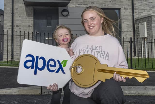 Clodagh McAuley and her two-year-old daughter, Cadie-Rae, were among the first people to move into Maple Glen, the first neighbourhood in The Cashel.