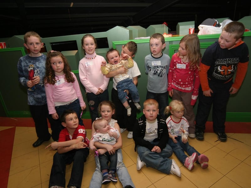 Jason Wylie celebrating his birthday with friends and family.