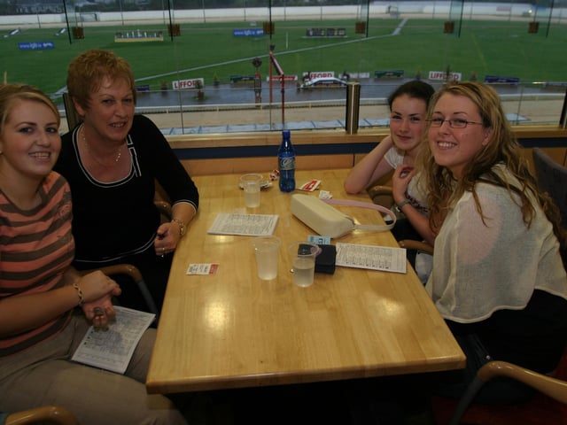 Enjoying the Lifford Races in the late summer of 2004.